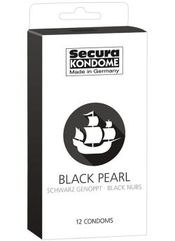 Prservatifs Secura ''BLACK PEARL'' - x12