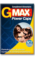 Cliquez pour voir la fiche produit- G Max - Glule Erection - x2