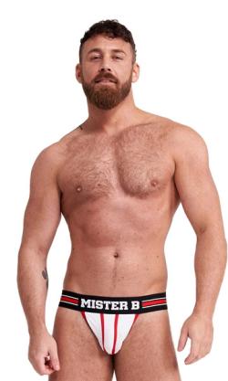 JockStrap  Urban ''Poznan'' - Mr.B - White/Red - Size L