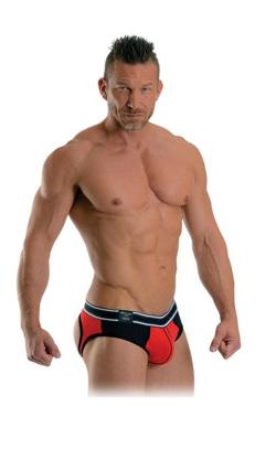 JockBrief  Urban ''Soho'' - Mr.B - Red/Black - Size XL