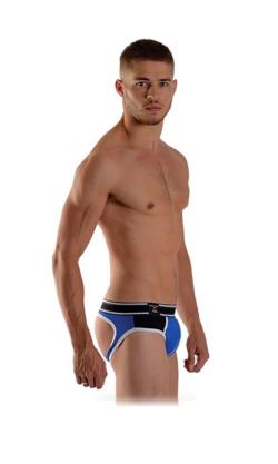 JockBrief  Urban ''Soho'' - Mr.B - Blue/Black - Size XL