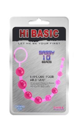 Sassy Anal Beads - Chapelet de billes - Pink