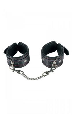 Menottes Luxe Cuir laqué - Fetish Tentation