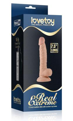 LOVETOY DILDO THE REAL EXTREME - Natural - Size 7.5 Inches