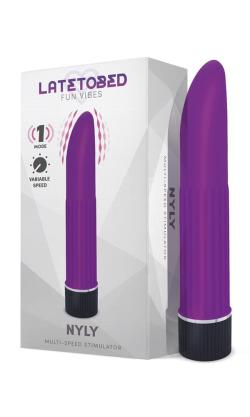 Mini Vibro Fun ''NYLY'' violet - LateToBed