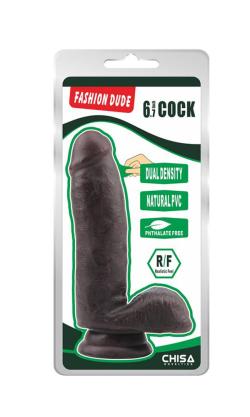 Gode Black ''Fashion Dude'' 6.7inch - Chisa Novelties