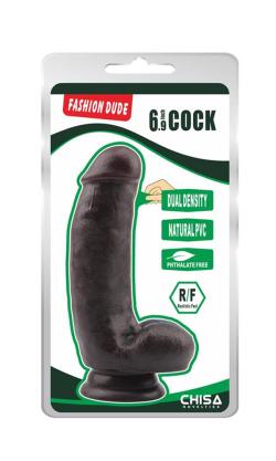 Gode Black ''Fashion Dude'' 6.9inch - Chisa Novelties