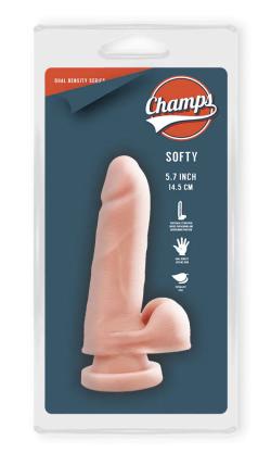 Gode Realistic ''Softy'' 14.5cm - Champs