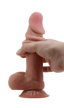 Gode Sliding Skin - Pretty Love - 19.4cm - Natural