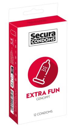 Pr�servatifs Secura ''EXTRA FUN'' - x12