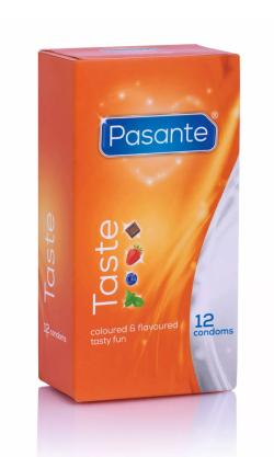 Condoms Pasante Flavoured ''Taste'' - x12