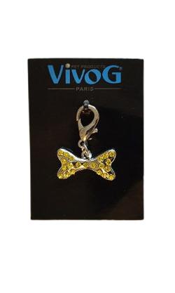 Mdaillon-pins pour chien - Os