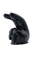 Cliquez pour voir la fiche produit- Gaine Double Finger pour vibro - Power Head - Noir