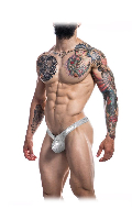 Click to see product infos- Pouch Thong C4MPE02 - Cut4Men - Pearl - Size XL