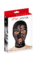 Click to see product infos- Patterned Fishnet Hood (mouth/eyes) - Fetish Tentation