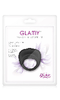 Cliquez pour voir la fiche produit- Vibrating Silicone Cockring - Glamy - Noir