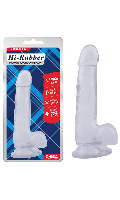 Cliquez pour voir la fiche produit- Gode Transparent Hi-Rubber - Chisa Novelties - Transparent - Taille 7.5'' (19cm)