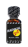 Cliquez pour voir la fiche produit- Poppers Maxi Radikal Rush Black Label 25 ml