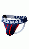Click to see product infos- JockStrap JOCKMAIL - Marine Blue/Red - Size XL