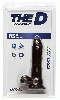 Cliquez pour voir la fiche produit- Realistic ''The D Slim'' - Doc Johnson - Noir - Taille 6'' (15cm)